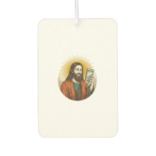 Jesus Accidental Video Instead Of Photo Camera Fai Car Air Freshener