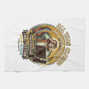 Jesus Accidentally Closed All Browser Tabs Panic T Tea Towel