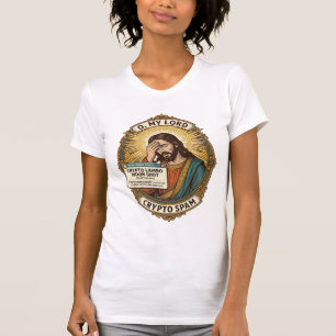 Jesus Added Spam Crypto Group Chat Annoyance Humou T-Shirt