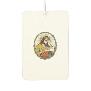 Jesus Added To Story Instead Direct Message Social Car Air Freshener