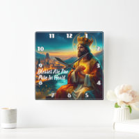 Jesus Adorned With a Majestic Crown