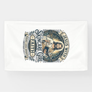 Jesus Aesthetician Skincare Vintage Shirt Christia Banner