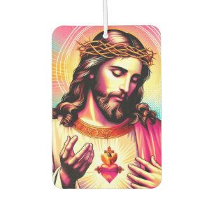 Jesus Air Freshener! Car Air Freshener