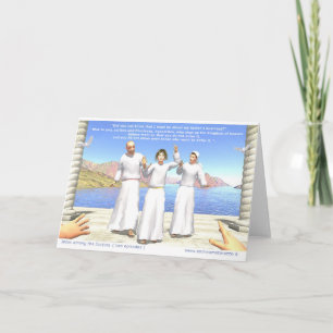 Jesus among the Doctors Card