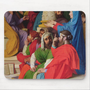Jesus Among the Doctors Mouse Mat