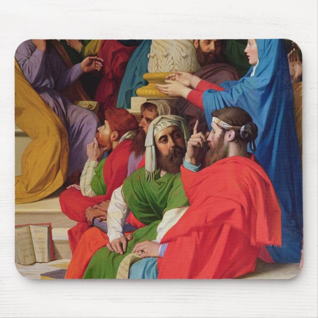 Jesus Among the Doctors Mouse Mat (Front)