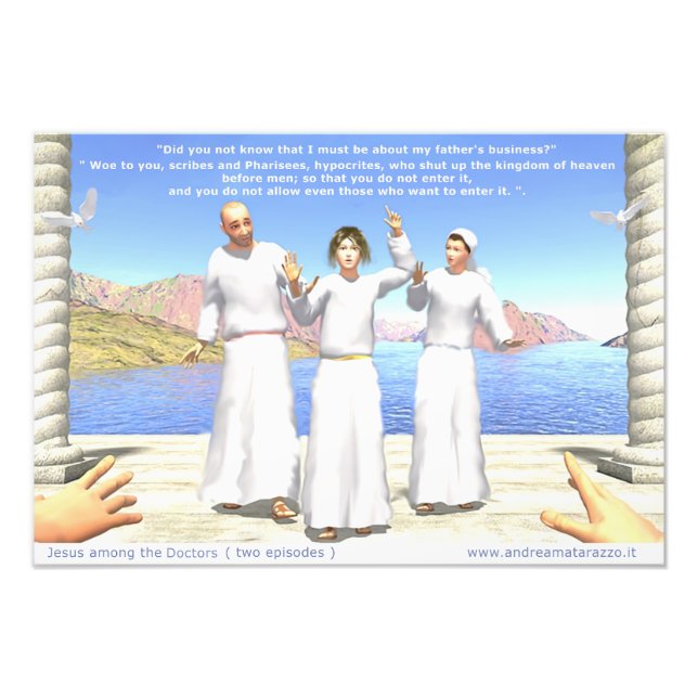 Jesus among the Doctors  Photo Print (Front)