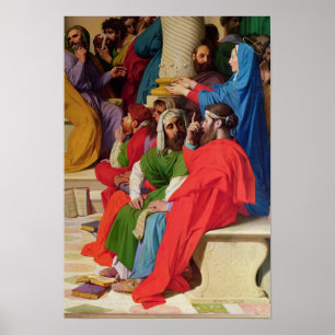 Jesus Among the Doctors Poster