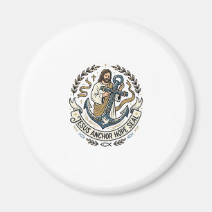 Jesus Anchor Hope Seal Jesus Anchor Hope Seal Chri Magnet