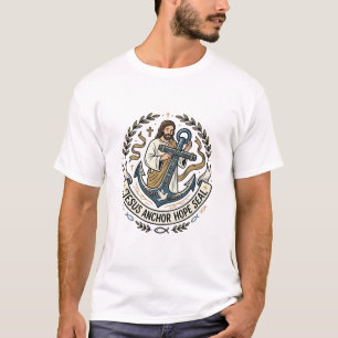 Jesus Anchor Hope Seal Jesus Anchor Hope Seal Chri T-Shirt