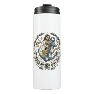 Jesus Anchor Hope Seal Jesus Anchor Hope Seal Chri Thermal Tumbler