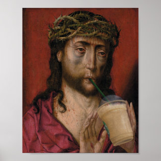 Jesus and An Enduring Thirst Poster