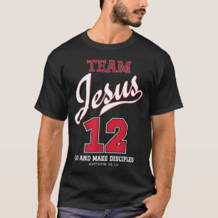 Jesus And Baseball Team Jesus Christian T Shirt_3 T-Shirt
