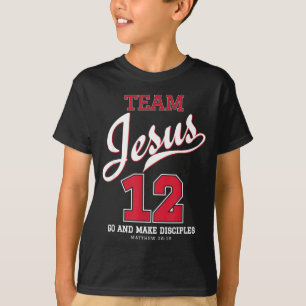 Jesus And Baseball Team Jesus Christian T Shirt_3 T-Shirt