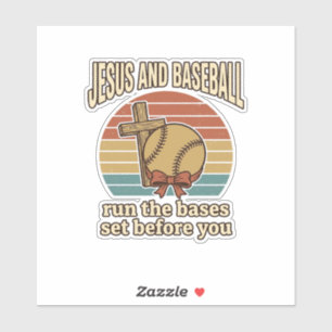 Jesus and Baseball Vintage Christian Shirt