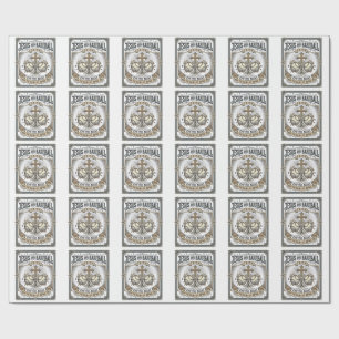 Jesus and Baseball Vintage Christian Wrapping Paper