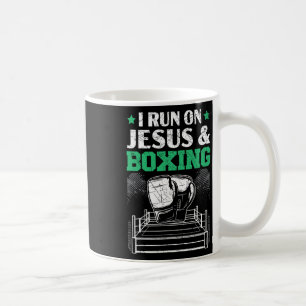 Jesus And Boxing Christian Professional Boxer Spor Coffee Mug