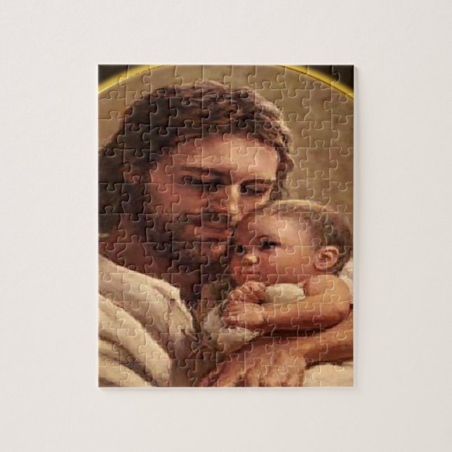 Jesus and child jigsaw puzzle (Vertical)