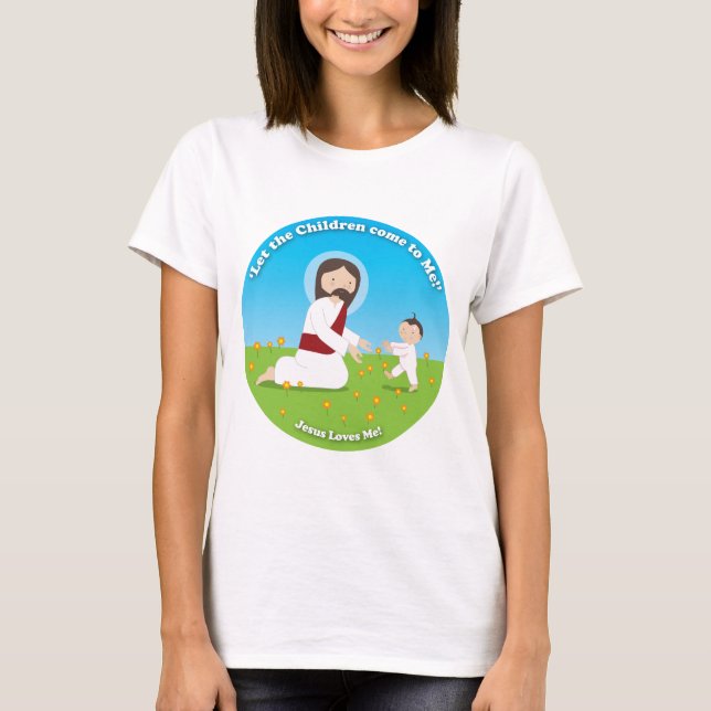 Jesus and Child T-Shirt (Front)