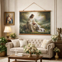 Jesus and Lamb
