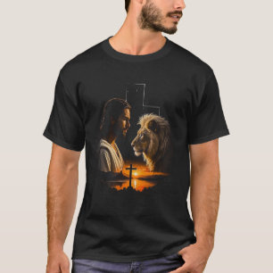 Jesus and Lion T-shirt