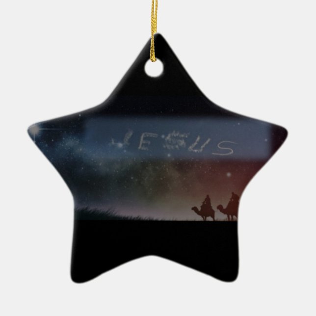 Jesus and Magi Ornament (Front)