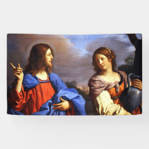 Jesus and Mary Magdalene Banner