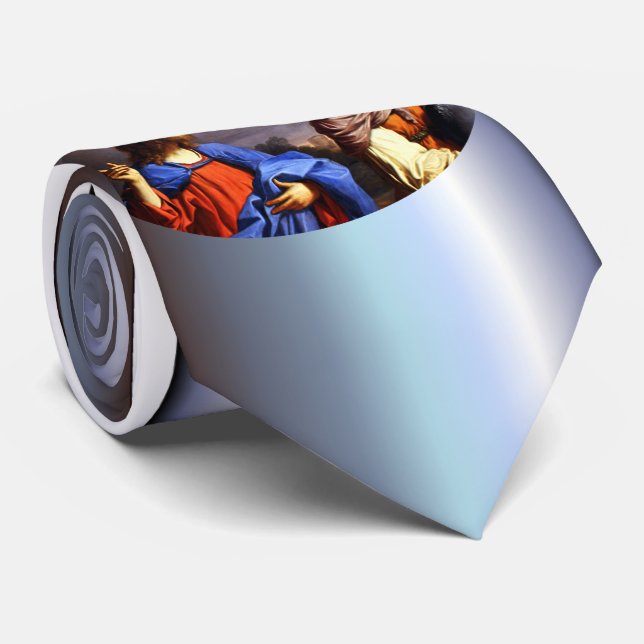 Jesus and Mary Magdalene Tie (Rolled)