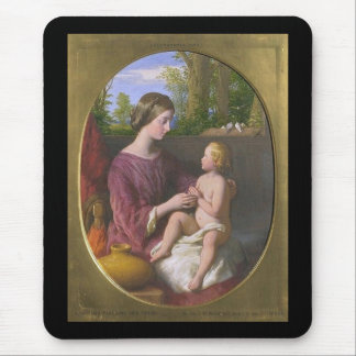 JESUS AND MARY MOUSE MAT