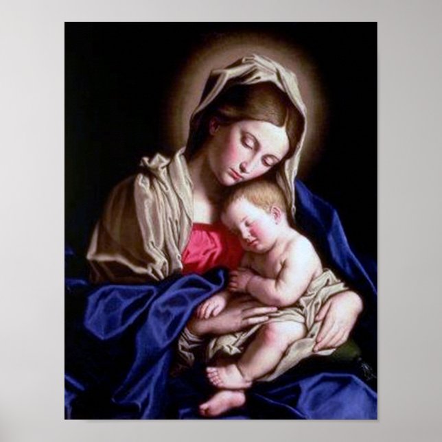 JESUS AND MARY POSTER (Front)