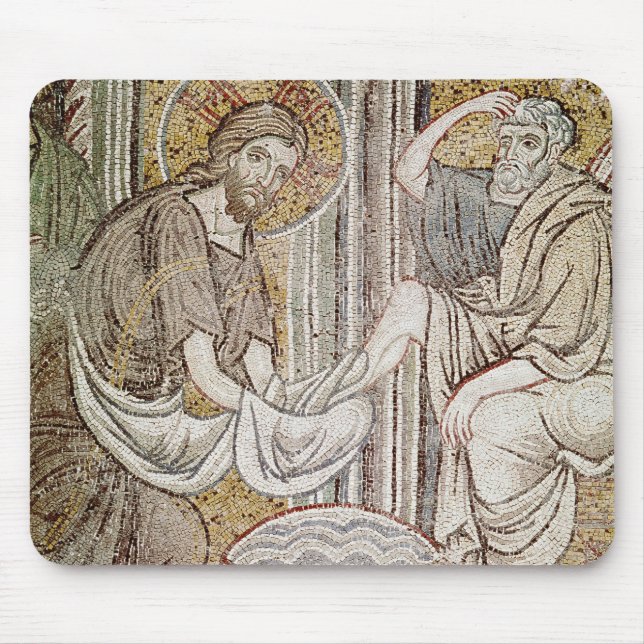 Jesus and St. Peter Mouse Mat (Front)