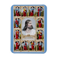 Jesus and the Apostles magnet