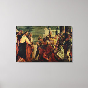Jesus and the Centurion Canvas Print