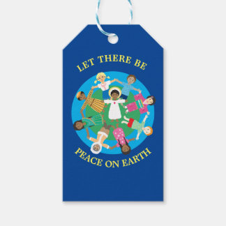 Jesus and the children of the world gift tags