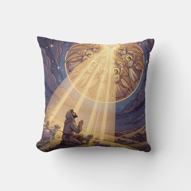 Jesus Angels Star Light Cushion (Front)