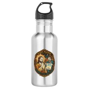 Jesus Angry Neighbour Noise Complaint Loud Party C 532 Ml Water Bottle