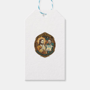 Jesus Angry Neighbour Noise Complaint Loud Party C Gift Tags