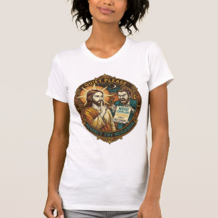 Jesus Angry Neighbour Noise Complaint Loud Party C T-Shirt