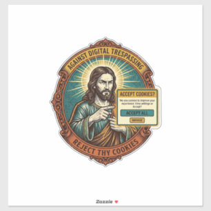 Jesus Annoying Accept Cookies Pop Up Internet Brow