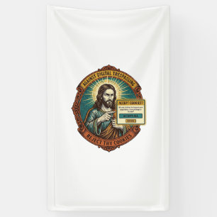 Jesus Annoying Accept Cookies Pop Up Internet Brow Banner