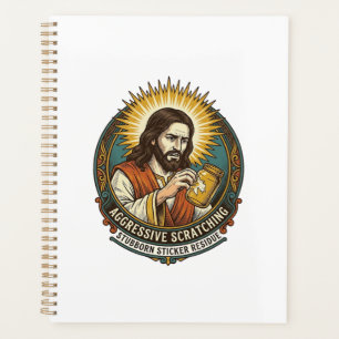 Jesus Annoying Peeling Sticker Paper Residue Shop Planner