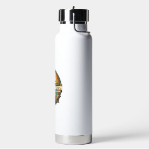 Jesus Annoying Software Update Pop Up Office Humou Water Bottle