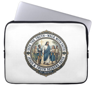 Jesus Apologetics Theology Nerd Shirt Faith Based  Laptop Sleeve