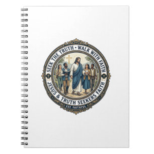 Jesus Apologetics Theology Nerd Shirt Faith Based Notebook