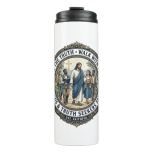 Jesus Apologetics Theology Nerd Shirt Faith Based Thermal Tumbler