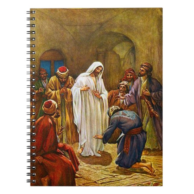 Jesus Appears to Disciples Notebook (Front)