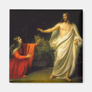 Jesus appears to Mary Magdalene Magnet