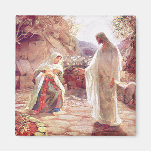Jesus Appears To Mary Magdalene Magnet