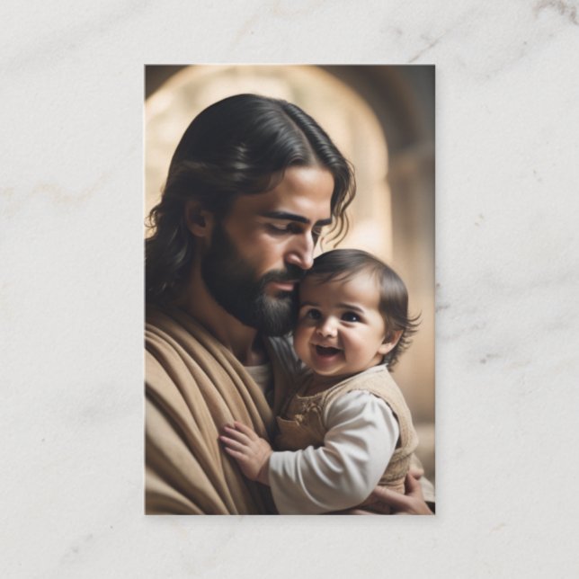 Jesus art business card (Front)