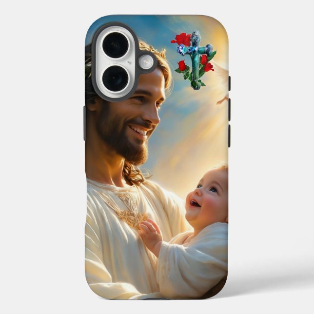 Jesus art Case-Mate iPhone case (Back)